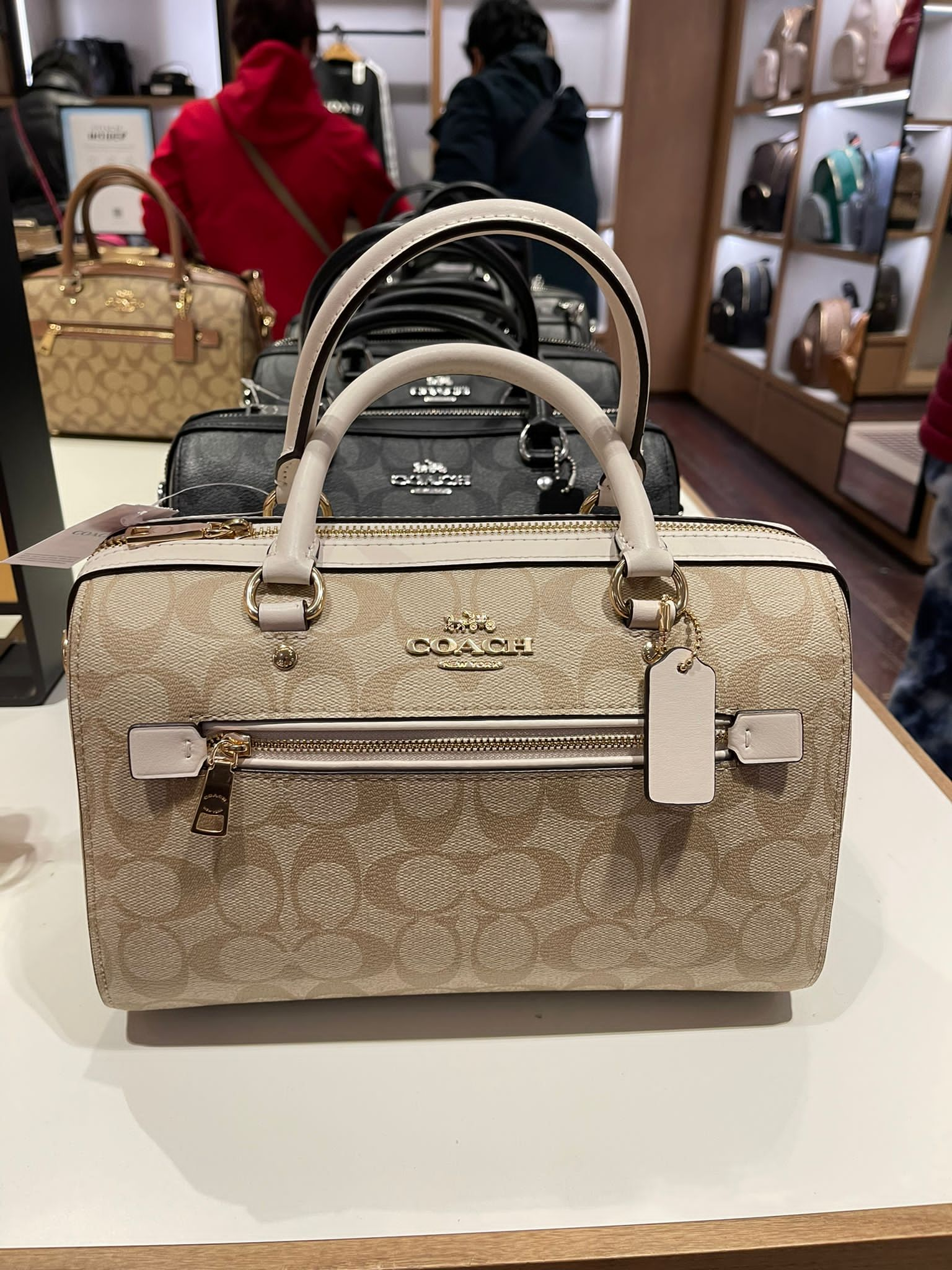 Coach best sale boston bag