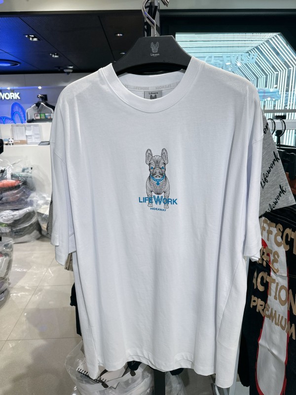 韓國 LIFEWORK- T-SHIRT | 截單日期：20/03/2024 8:00AM | 預計3月尾-4月頭左右到貨。