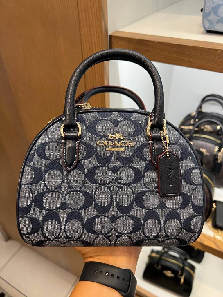 【加拿大空運直送】Coach Sydney Satchel In Signature Canvas