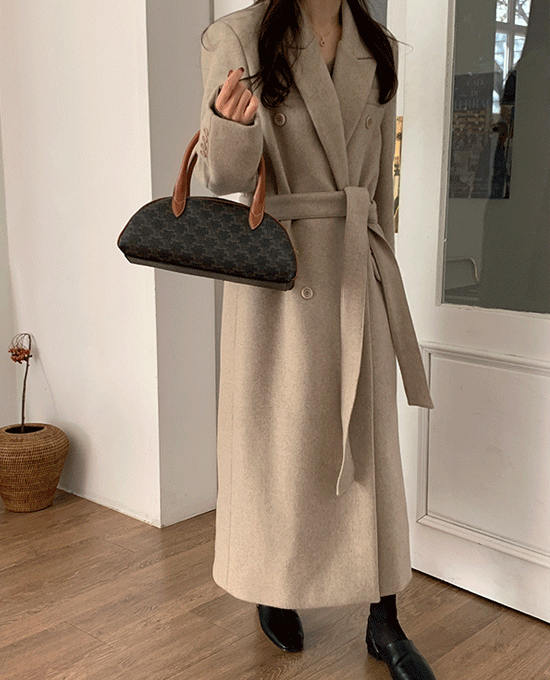 merryaround-네즈 더블 롱 (coat)(울70%)♡韓國女裝外套