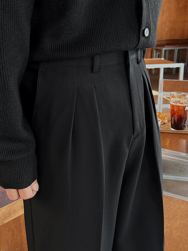 locker-room - *토카 미니멀 투턱 슬랙스(6colors,S-L)♡韓國男裝褲子