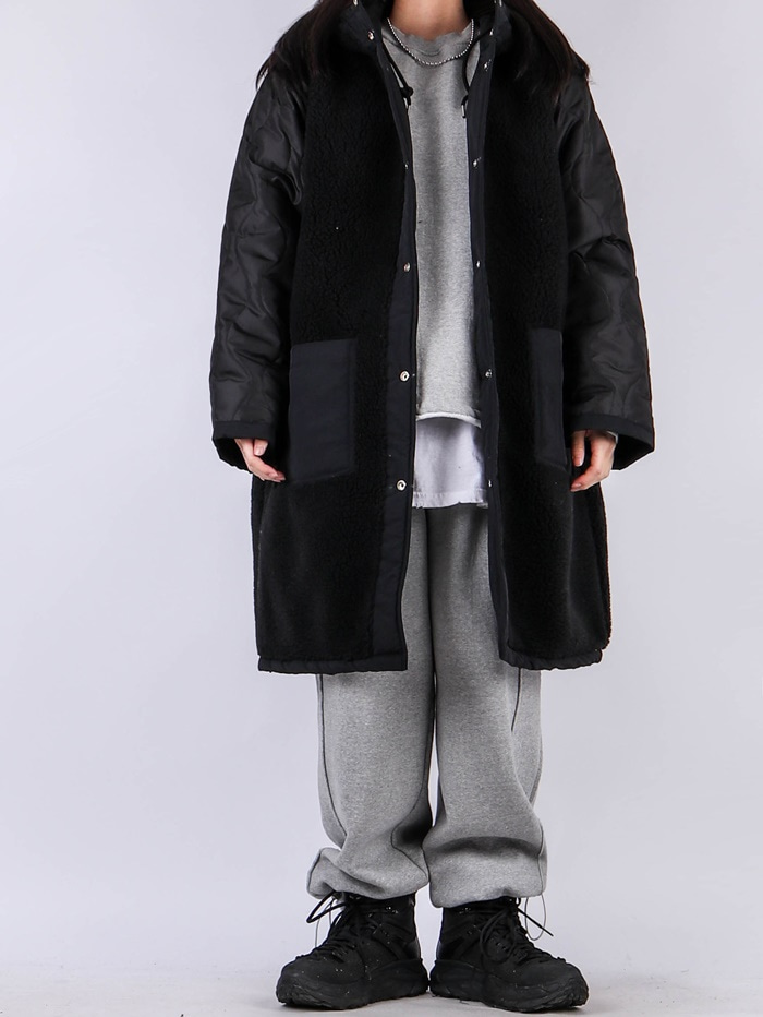 justyoung-PC Reversible Hood Coat (2color)♡韓國男裝外套