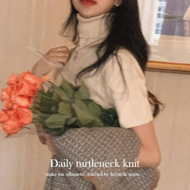 second-edition-유니드폴라반팔 knit♡韓國女裝上衣
