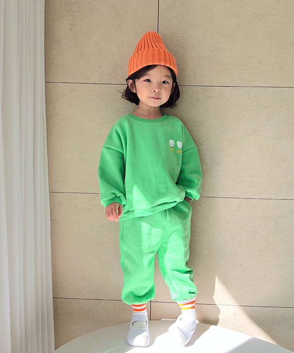 harukids-이모티콘상하세트[세트BDK354]♡韓國童裝套裝