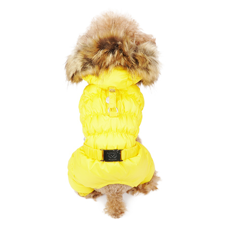 puppyangel - [OW445] ANGELER™ Gaufre Hood Padding Overalls (for GIRLS)♡寵物禦寒衣 (7 color)