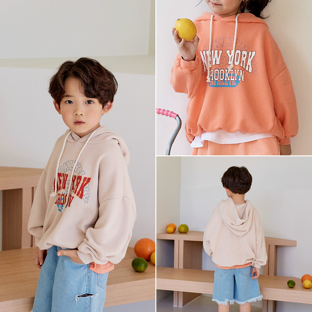 little-bro-미국뉴욕커후드티[티셔츠BDNK8]♡韓國童裝上衣