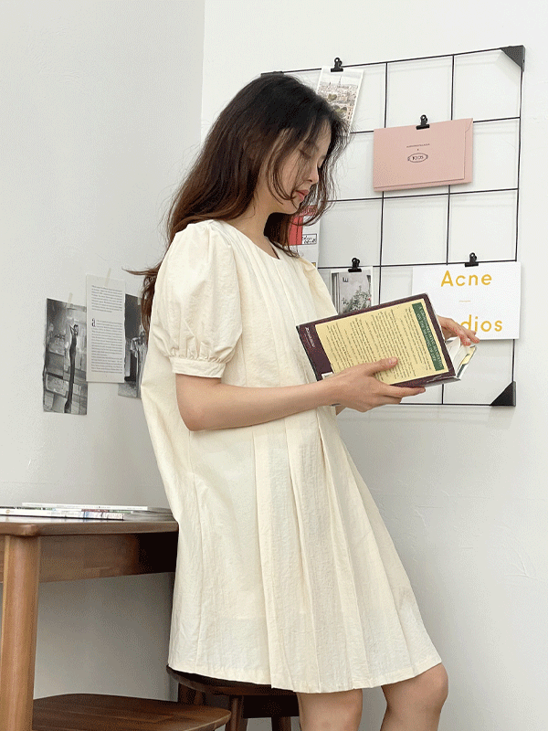 theyoons-로그 테니스 원피스 2color♡韓國女裝連身裙