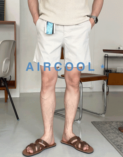 modernsweet-에어쿨 감탄 숏 팬츠 13color [YKK] - 모던스윗(modernsweet)♡韓國男裝褲子