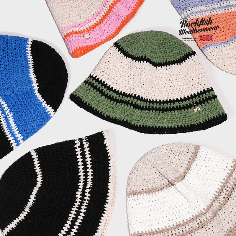 Rockfish Weatherwear - Crochet Bucket Hat (6 color)