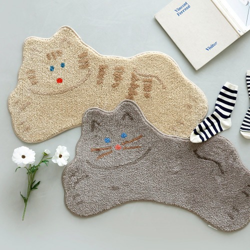 DONATDONAT - 貓貓造型長地毯ver.2 二種♡韓國文創