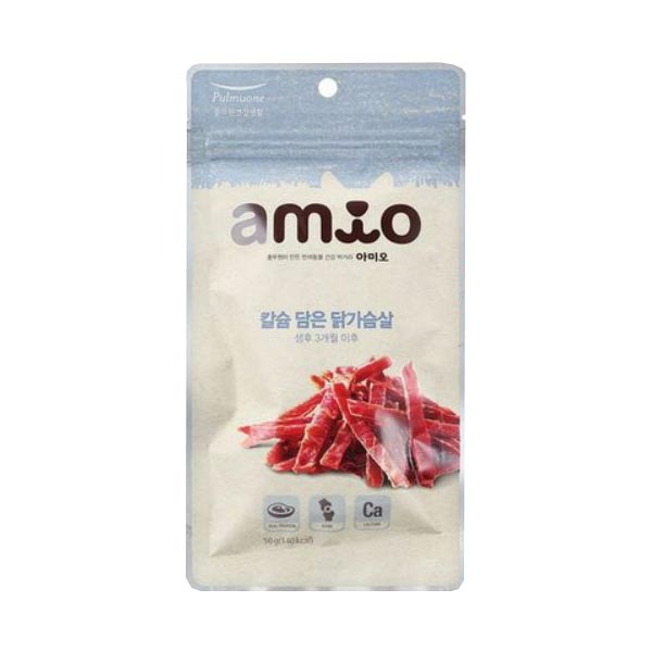 韓國 Amio 補鈣雞胸肉 50g|狗狗營養零食♡狗糧/零食