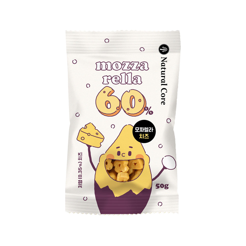 韓國 Natural Core 天然Mozza Rella紅薯芝士50g|狗狗營養零食|訓練零食♡狗糧/零食