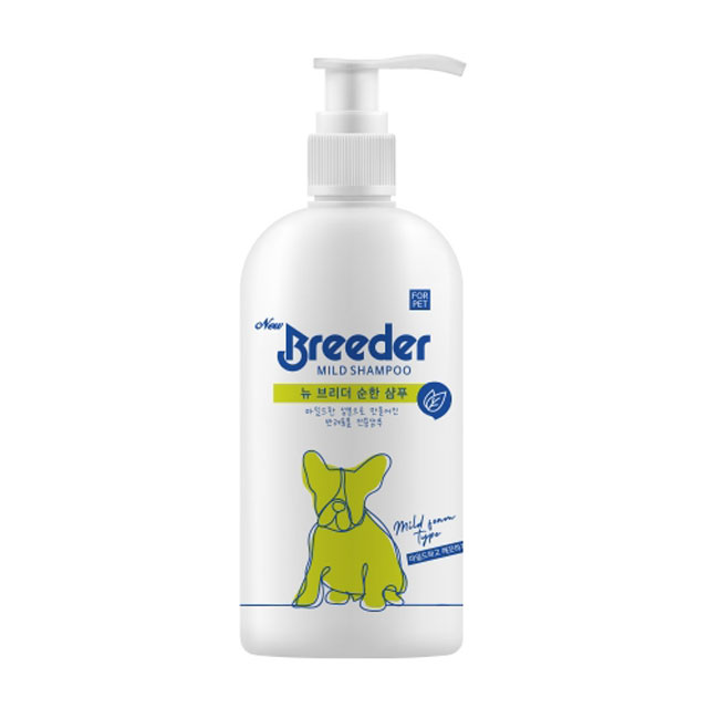 韓國 Breeder Mild Shampoo幼犬溫和洗髮水 500ml♡寵物清潔用品