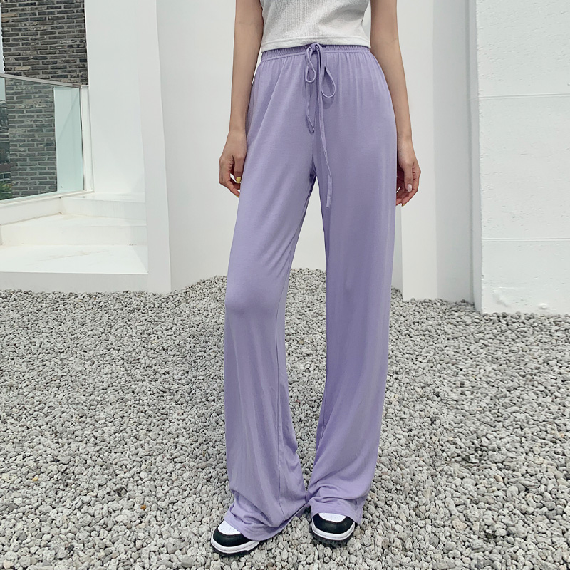 vanillasecond-밴딩스판와이드팬츠[6color]♡韓國女裝褲