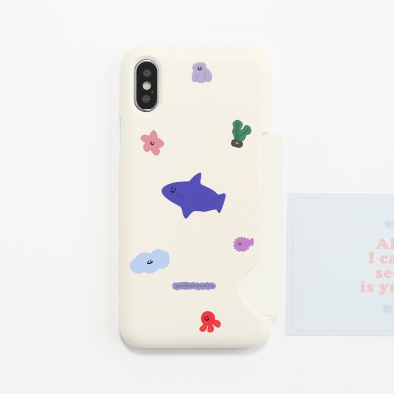 Momo Case – 360 OCEAN FAMILY CARD STORAGE CASE♡韓國文創