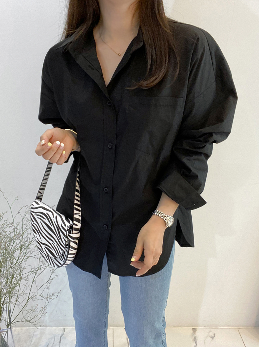 miamasvin-셀레나즈 포켓 셔츠[재입고]♡韓國女裝上衣