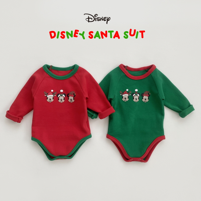【現貨】oottbebe - Disney Santa Body Suit 迪士尼聖誕老人套裝 (紅色/M碼)