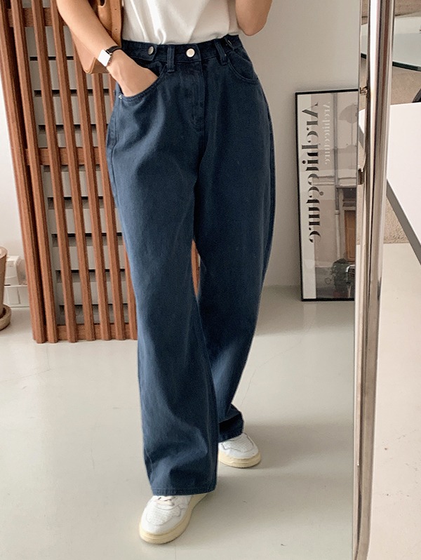 shopperland-피그 다잉 비죠 와이드 팬츠 (2color)♡韓國女裝褲