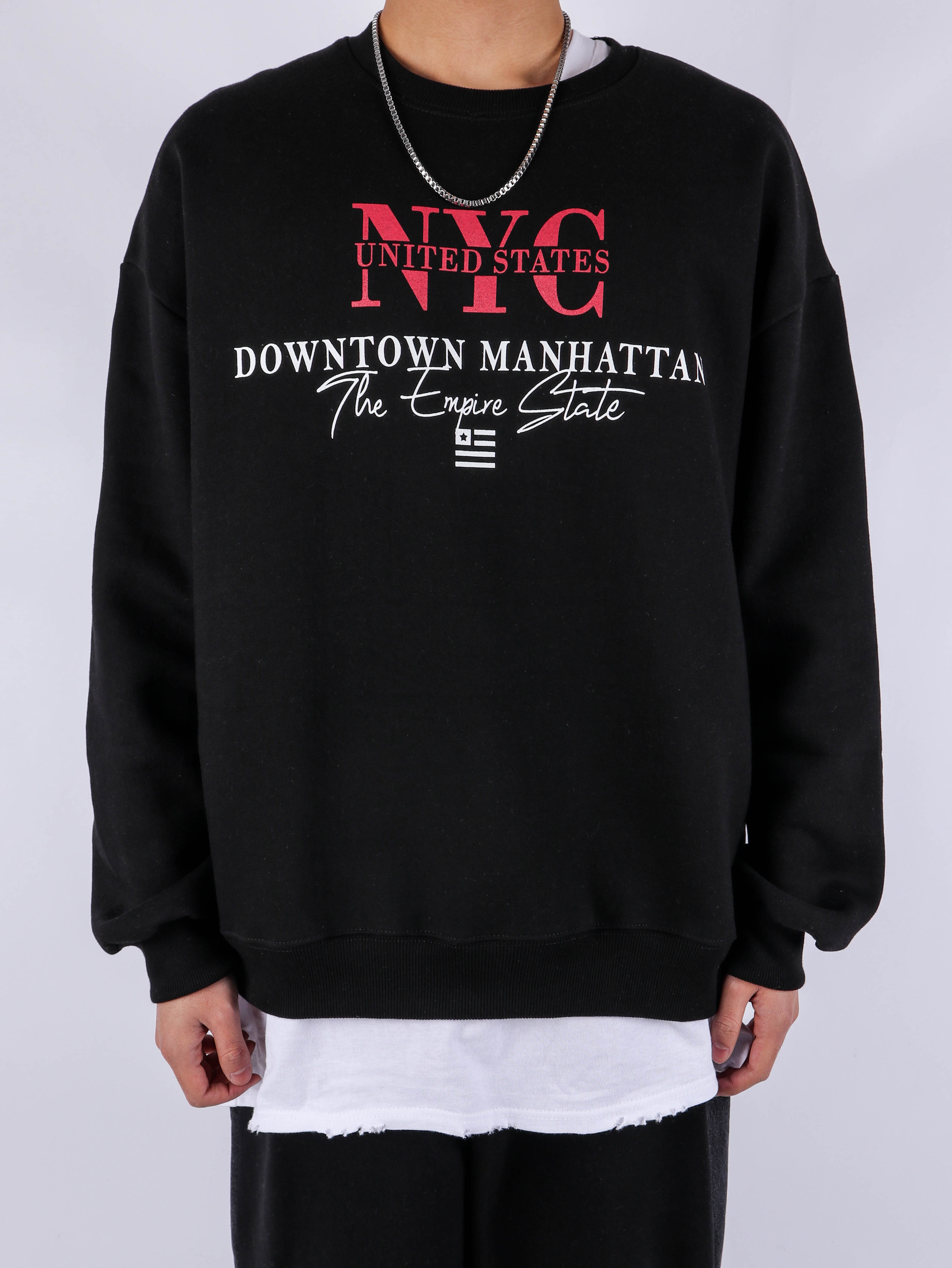 justyoung-LM NYC MTM (3color)♡韓國男裝上衣