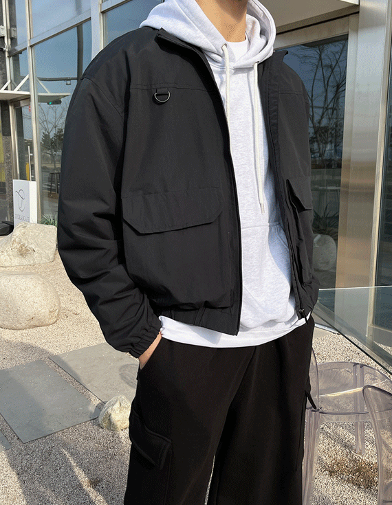 jogunshop-JOGUNSHOP - 니르턴 오버핏 봄버 자켓0~3(95~115)♡韓國男裝外套