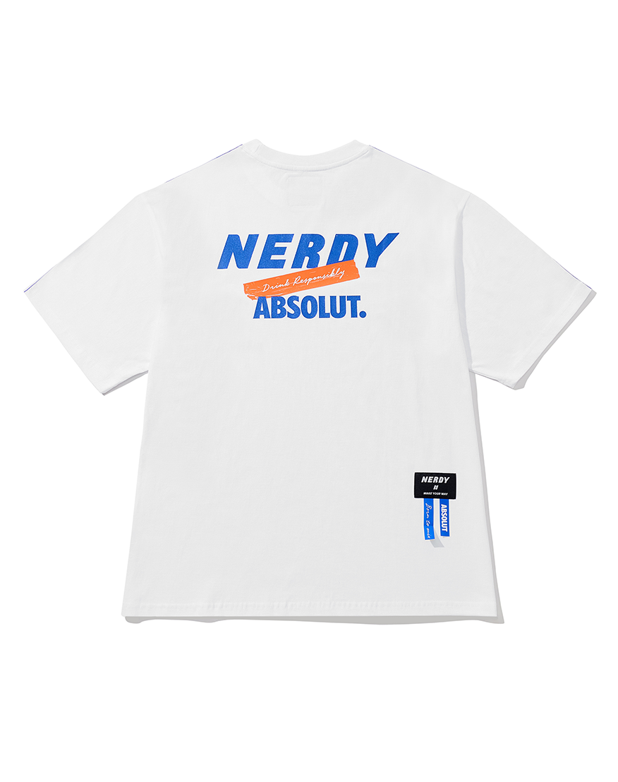 韓國 NERDY - Nerdy X Absolute NY Short Sleeve T-shirt 
