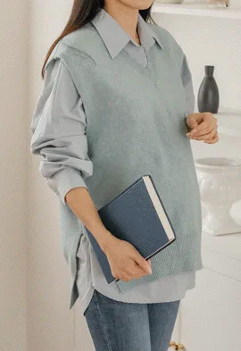 soim-[임부복*캐미 니트베스트]♡韓國孕婦上衣