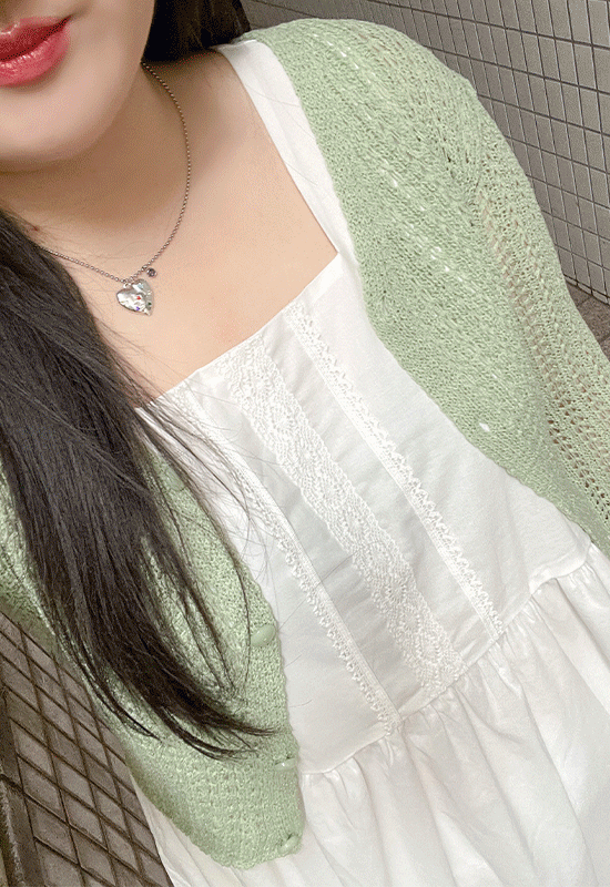 richmood-소미 lace ops (2color)♡韓國加大碼裙
