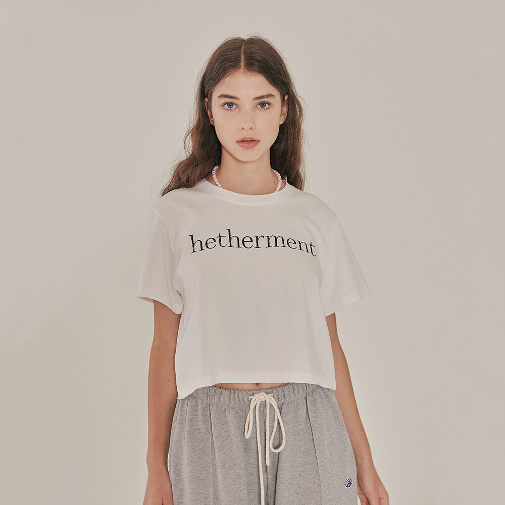 韓國HETHERMENT - Hether Logo T-shirt (White)