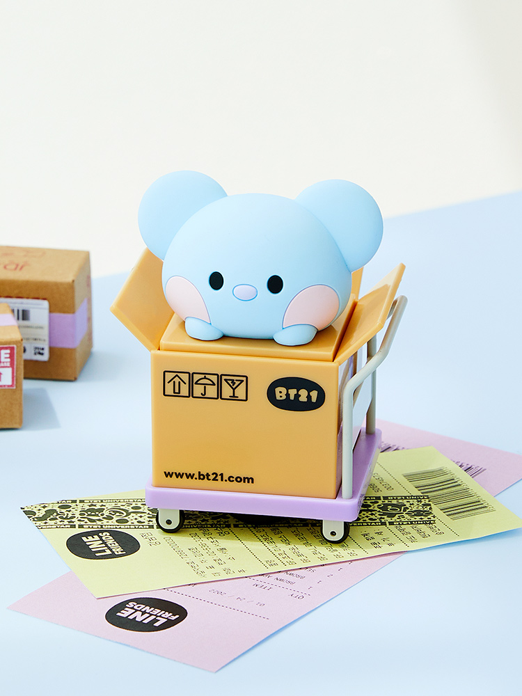 韓國BT21-Koya Mini Figure Personal Information Eraser Roller Stamp