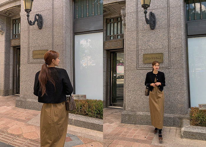 prostj-슈릿 트위드 자켓 (3colors)♡韓國女裝外套