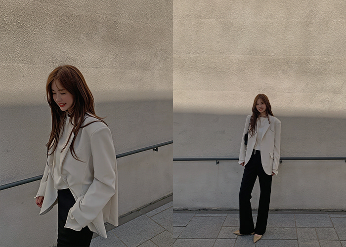 prostj-리네어 루즈 자켓 (2colors)♡韓國女裝外套