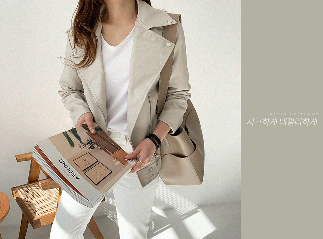 naning9-마태오 라이더자켓(B01)(C02)♡韓國女裝外套