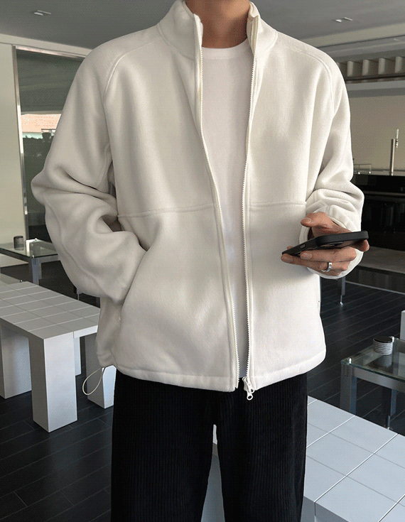jogunshop-JOGUNSHOP - 포근한 코지 플리스 집업Free(95~105)♡韓國男裝外套