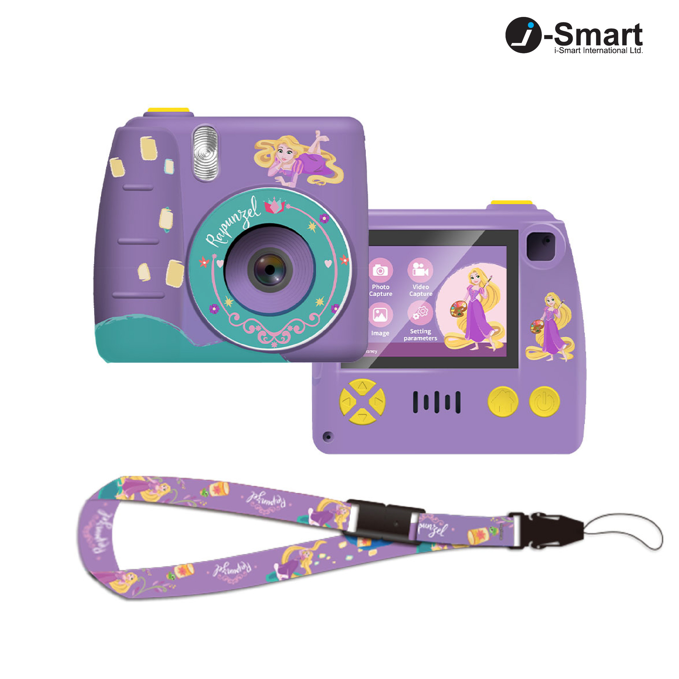 i-Smart-迪士尼-兒童數碼相機-長髮公主