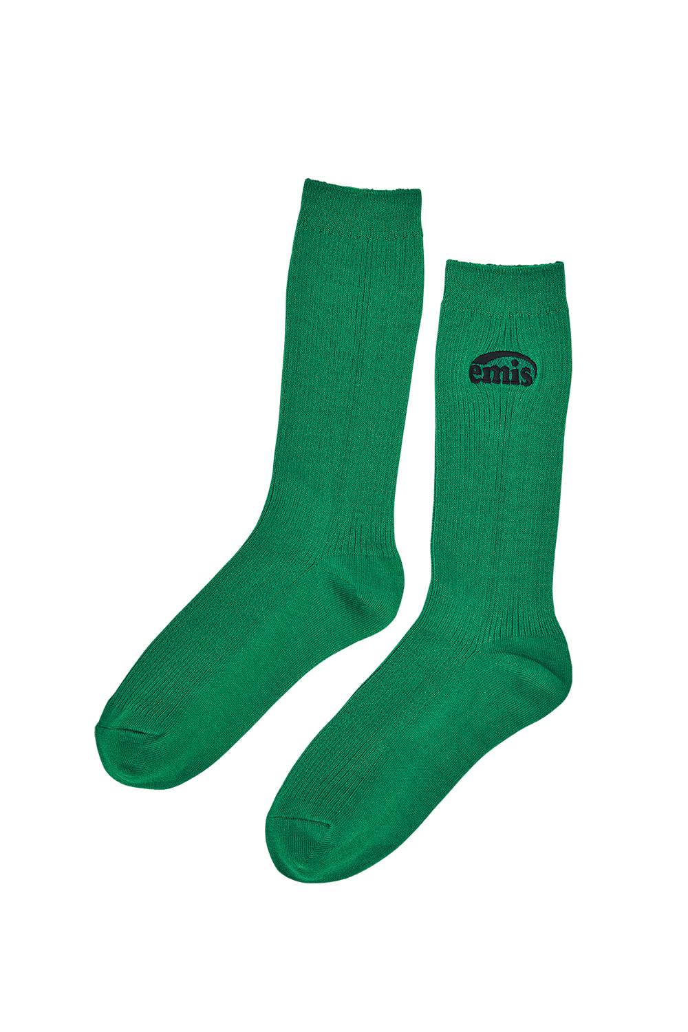 韓國EMIS - (WOMENS) NEW LOGO STITCH SOCKS-GREEN（女式）新款 LOGO 縫線襪-綠色 