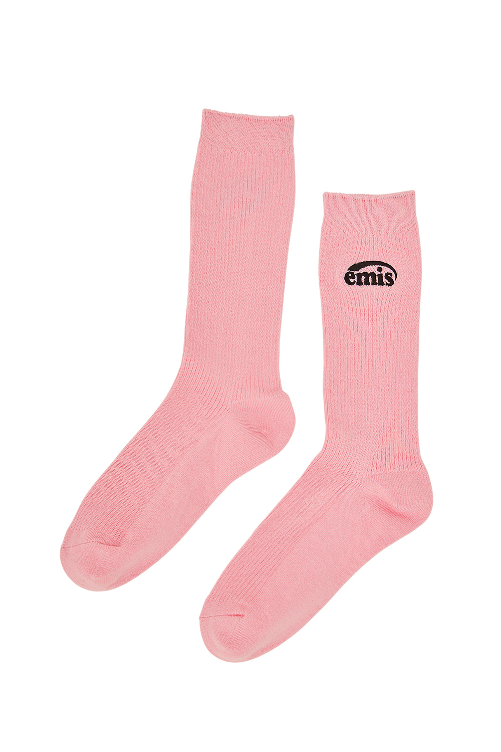 韓國EMIS - (WOMENS) NEW LOGO STITCH SOCKS-PINK（女式）新款 LOGO 縫線襪-粉紅色