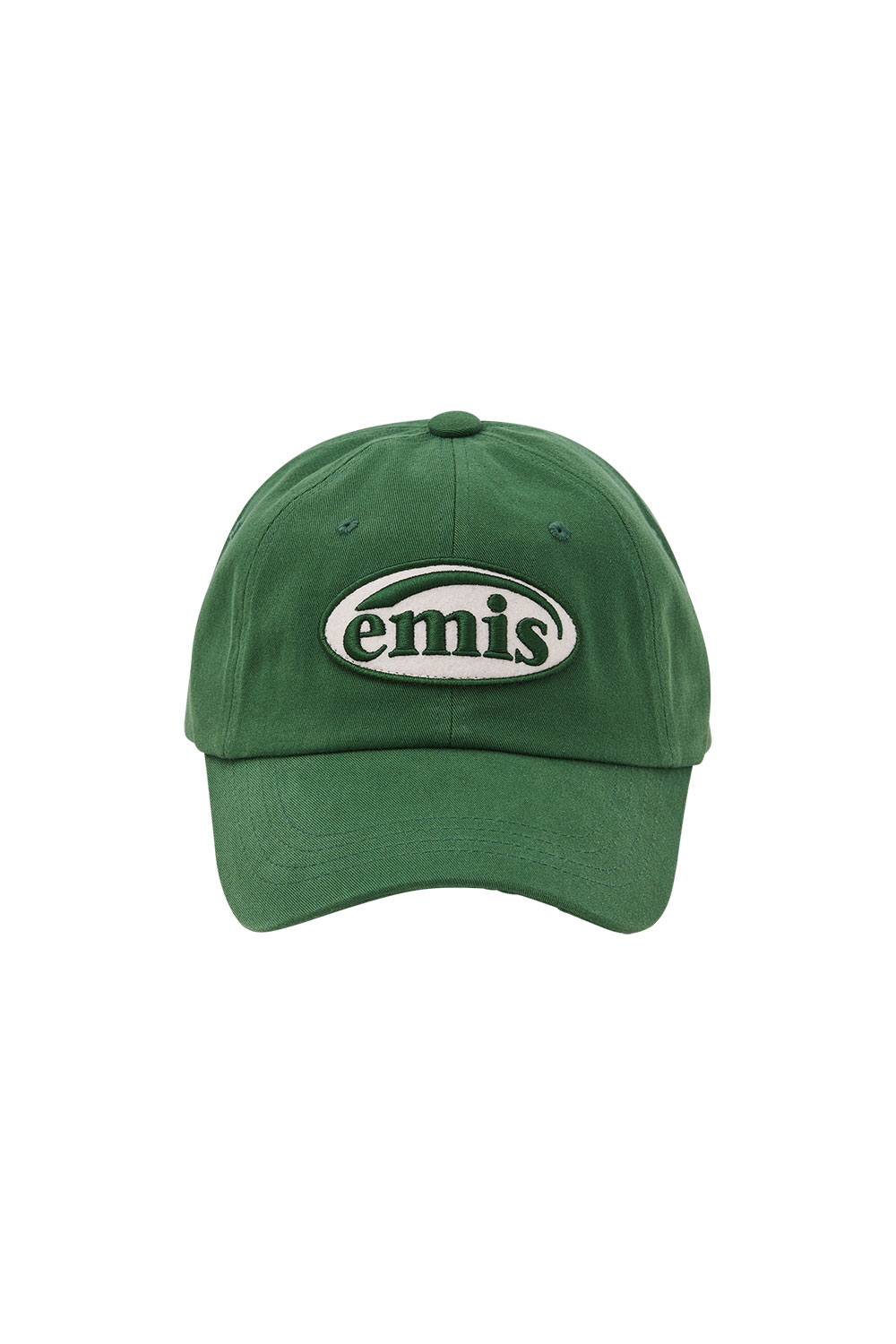 韓國EMIS - TONE ON TONE WAPPEN BALL CAP-GREEN 同色系 WAPPEN 球帽-綠色