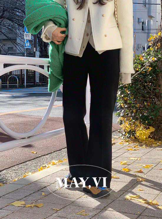 under-vi-[Mayvi] 기모랜디 슬랙스 (2 length)♡韓國女裝褲