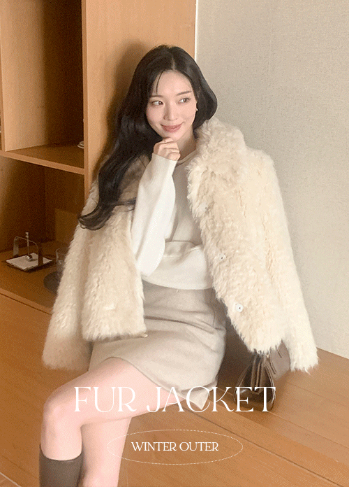 reine-[겨울신상/폭닥템] 플립카라퍼자켓 (2colors) new♡韓國女裝外套