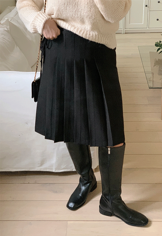 richmood-모마 랩 sk (2color)♡韓國加大碼裙