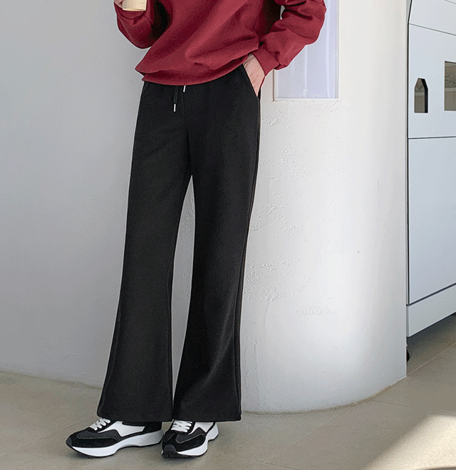 mayblue-[핫데이 융기모 부츠컷 팬츠]♡韓國女裝褲