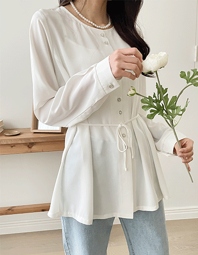 monica-room - [ 55~99 선택 ]  리즈 비아 블라우스♡韓國女裝上衣