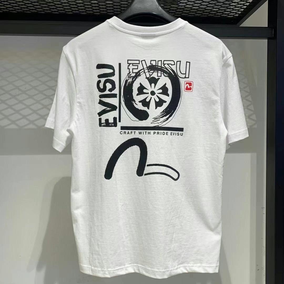 【現貨】韓國潮牌 EVISU Craft with Pride 寬鬆版型短袖Tee TS903 WHITE XL