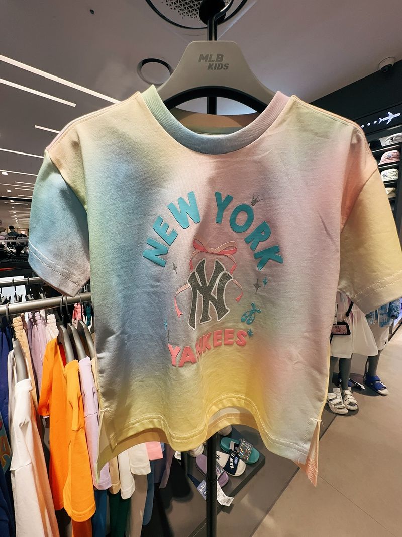 【限時優惠】MLB KIDS | Like Aurora T-shirt NEW YORK YANKEES - Yellow