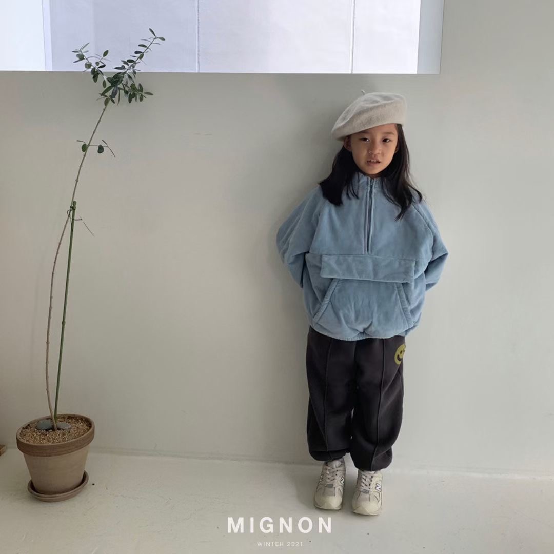MIGNON F/W 2021♡韓國童裝上衣（S-XL）(2色)
