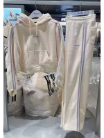 【限時優惠】泰妍同款|NERDY W'S Terry Cropped  Wide Sweatpants 褲子 (奶油色/CREAM)