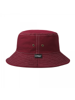 韓國EMIS - STITCH BUCKET HAT-BURGUNDY