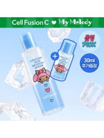 韓國 Olive Young 特別優惠套裝 - Sanrio 曬黑版聯名 ×  Cell Fusion C Post Alpha Cooling Skin Booster Serum 冷卻肌能精華液（150ml + 30ml 加贈)