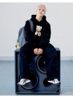 韓國直送 ADLV - BLOCK BEAR HOODIE5