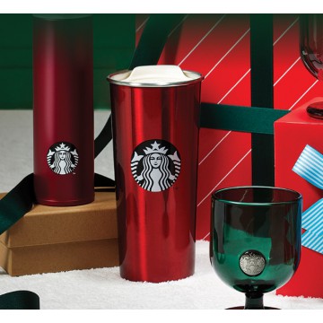 韓國 STARBUCKS X WHERE'S WALLY 聖誕系列 - 隨行杯 591mL